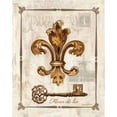 thumbnail image 1 of Fleur de Lis Poster Print by Gregory Gorham, 1 of 2