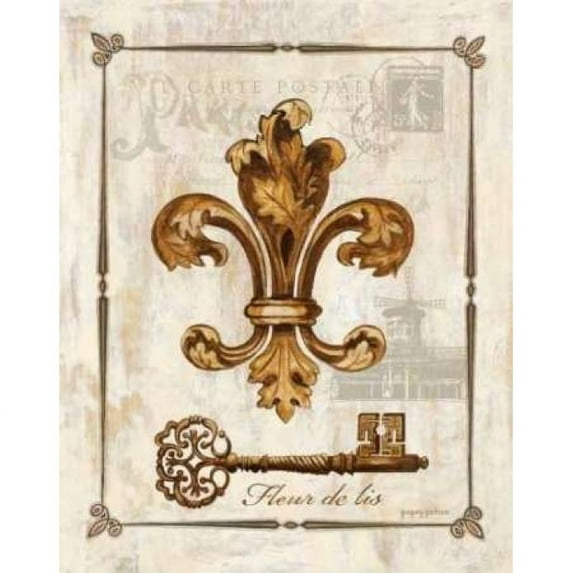 Fleur de Lis Poster Print by Gregory Gorham