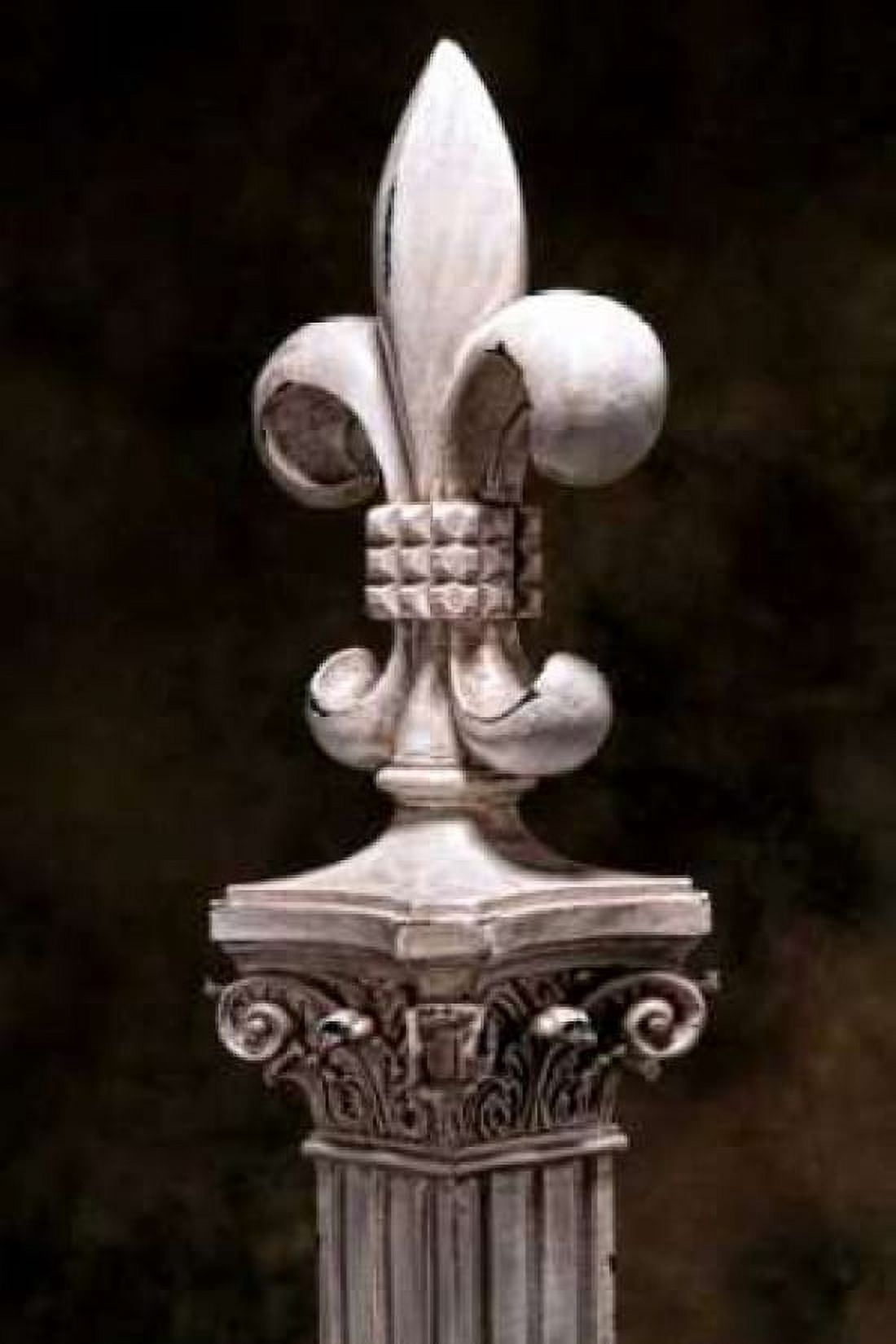 Fleur de Lis VI Canvas Art - C Thomas McNemar (12 x 18)