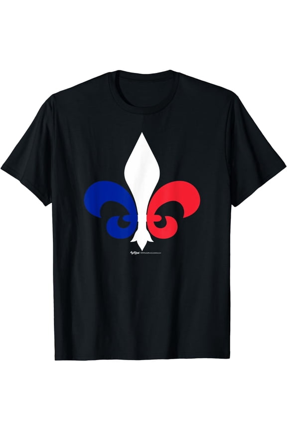 Fleur-de-lis France Paris Flag Bastille Day T Shirt