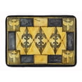 thumbnail image 1 of Fleur de lis Machine Washable Memory Foam Mat, 1 of 2