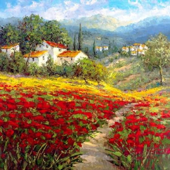 Fleur du Pays I Canvas Art - Hulsey (24 x 24)