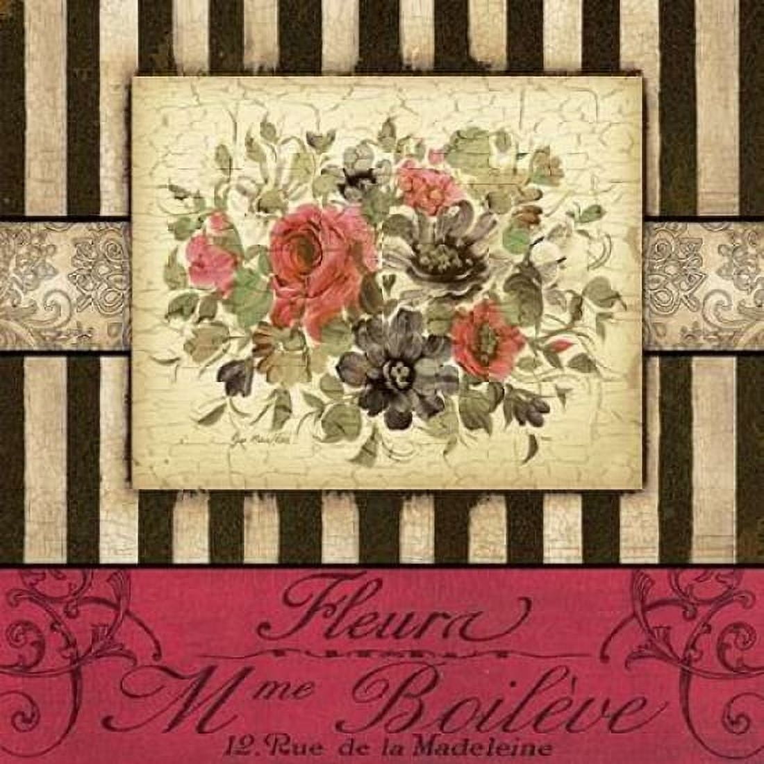 Fleura Canvas Art - Jo Moulton (24 x 24)