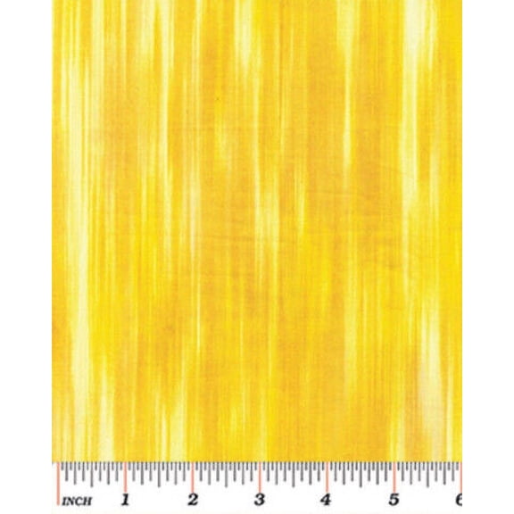 Fleurish Yellow is a Stunning Blender Cotton Fabric by Kanvas for Benartex BTY