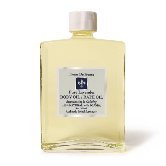 Fleurs de France Pure Lavender Body/Bath Oil - 4 oz