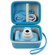 Fleurvie Camera Case Compatible with Seckton for Goopow for Desuccus for Rindol for VATENIC for Rikum for GKTZ Kid Toy Video Camera. Kids Digital Cameras Carrying Holder (Box Only)-Light Blue