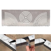 Flex Angle Arc Marking Tool Adjustable Precision Linear Arc Dual-Purpose Scriber Metal Fabrication Pipe Bend Marking Gauge Tool 65 Fangkenuo