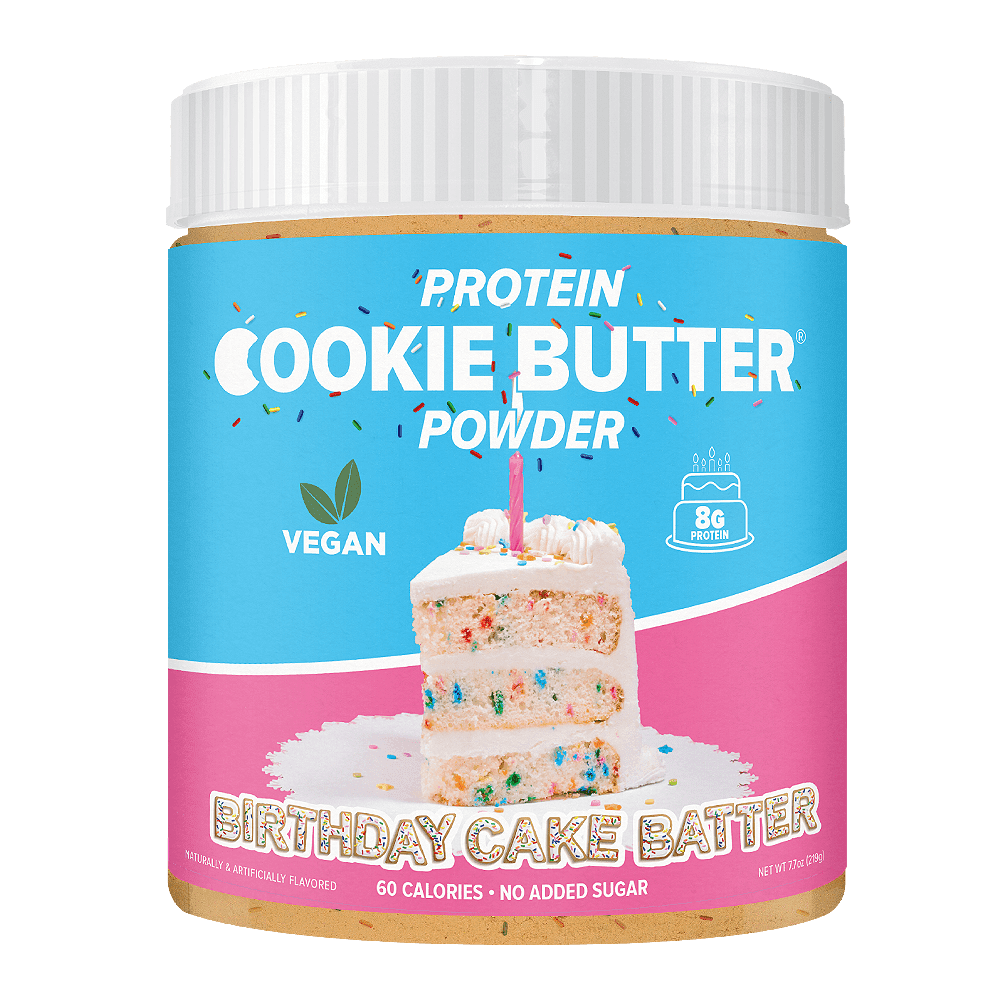 Flex Brands Keto Friendly Vegan Protein Powder, Cookie Butter, Birthday