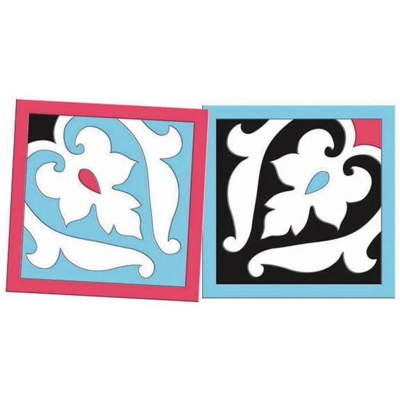 Flex! Coaster Set of 4, Mod Tile
