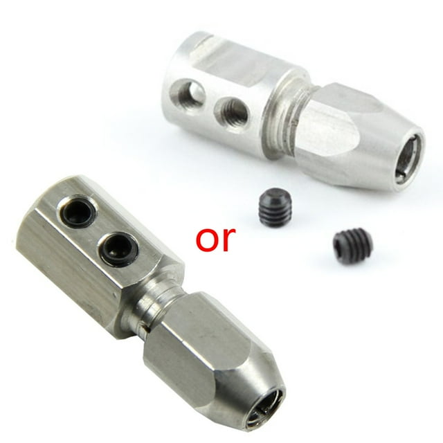 Flex Collet Coupler For 5mm Motor Shaft & 4mm Cable RC Boat Stainless ...