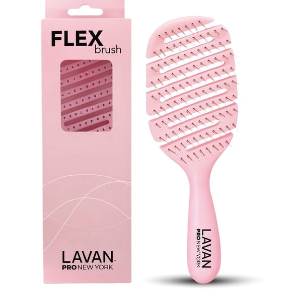 Flex Detangling Hair Brush (BABY PINK)