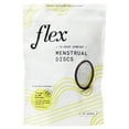 thumbnail image 1 of Flex Period Discs, One-Time-Use Menstrual Discs, Body-Safe & Non-Toxic, 12-Hour Wear, 24 Count, 1 of 6