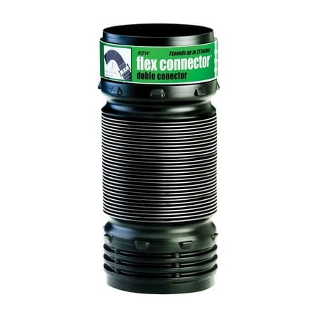 Amerimax Flex-Drain 4 In. Elbow Flex-Drain Flexible Coupler 57010