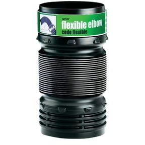 Flex-Drain 4'' Flexible Elbow/Connector