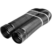 Amerimax Home Products Flex Drain 51710 Solid Drain Pipe - Adjustable - 12