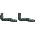 thumbnail image 1 of Flex-Drain Downspout Extension Flex-A-Spout - Bendable Plastic - 2 Pack, Green, 1 of 4