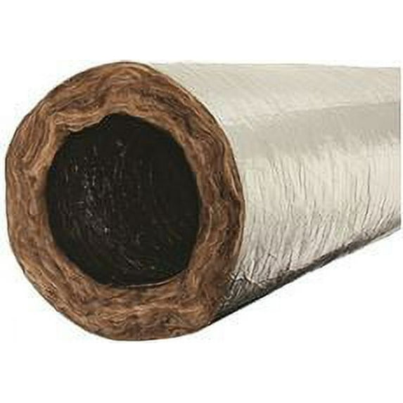 Flex Duct 12 In. Diameter, R 4.2 Insulation Value, 25 Ft. Length