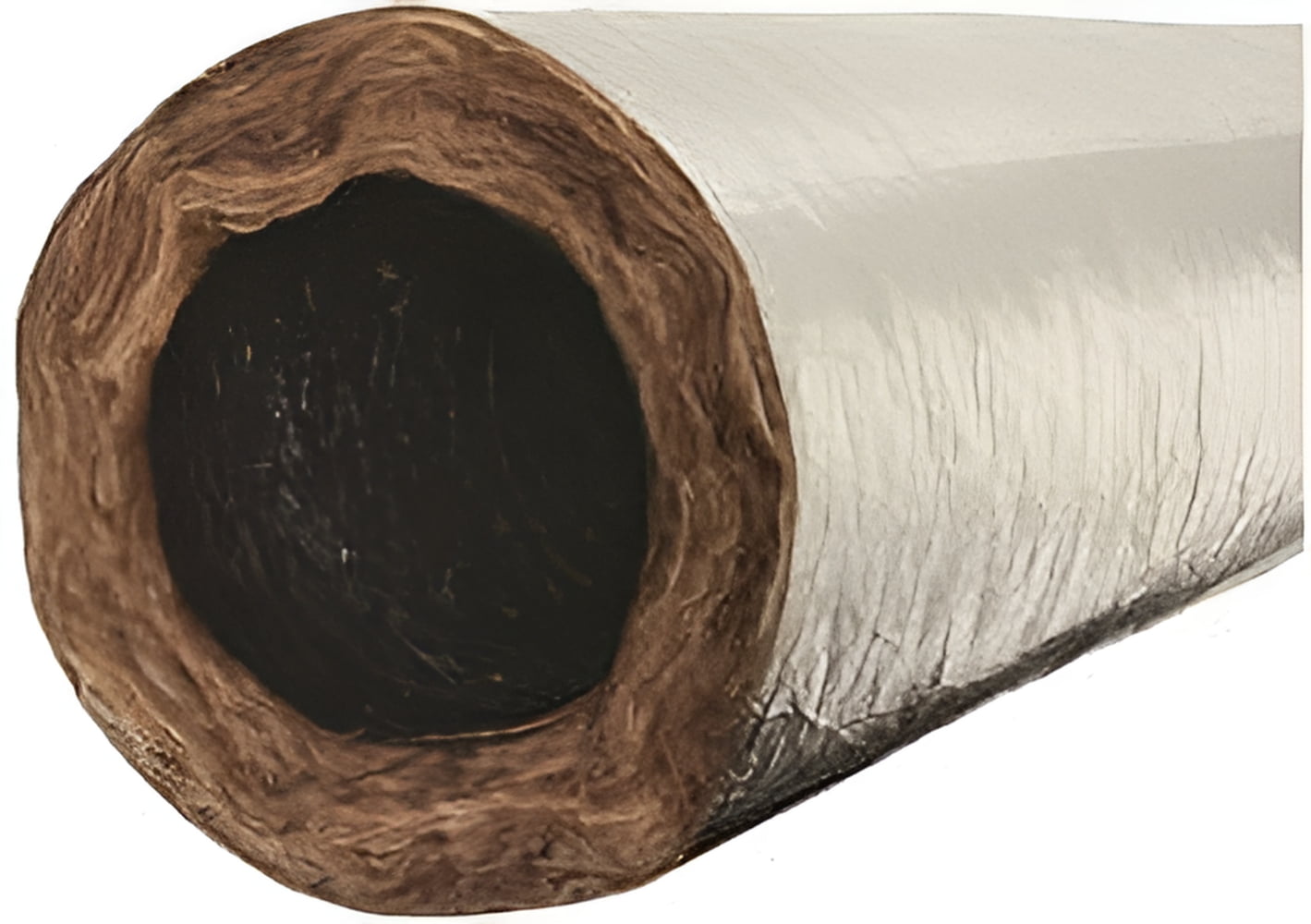Flex Duct 4 In. Diameter, R 6 Insulation Value, 25 Ft. Length