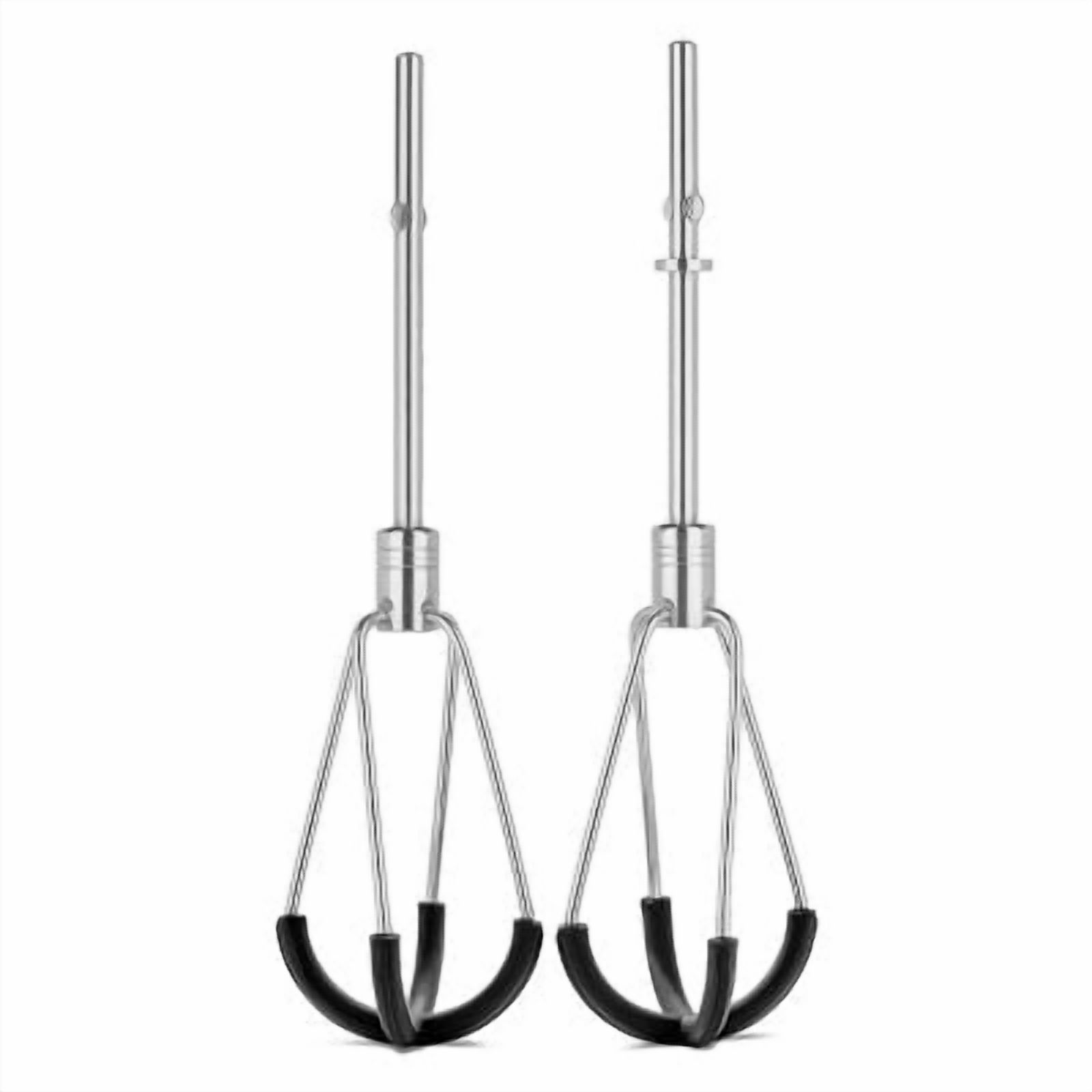 Flex Edge Beater Accessory for Hand Mixer - Silver: Stainless Steel, Dishwasher-Safe, Standard Beaters