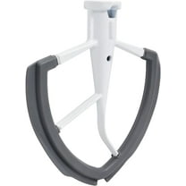 Flex Edge Beater Fit for Kitchenaid 6-Quart Bowl-Lift Stand Mixers,Beater with Silicone Edge,Bowl-Lift Stand Mixer Attachment,Mixer Accessory