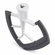 Flex Edge Beater Work Compatible with KitchenAid Mixer Attachments,Compatible with 4.5-5 Quart Tilt-Head Stand Mixers,kitchenAid Paddle with Scraper,Flexible Silicone Edges