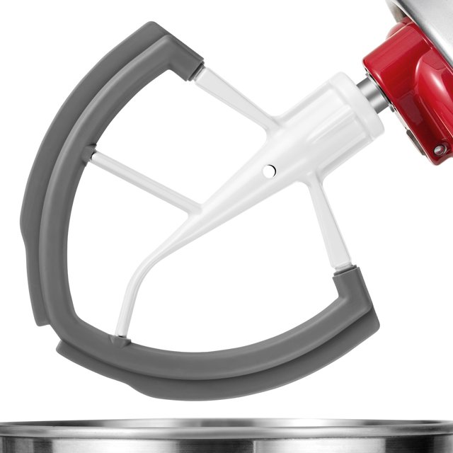 Flex Edge Beater for KitchenAid BowlLift Stand Mixer, 6 Quart Flat