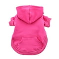 thumbnail image 1 of Flex-Fit Dog Hoodie by Doggie Design - Pink, 1 of 2
