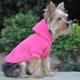 thumbnail image 1 of Doggie Design Sport Hoodie Flex-Fit Embroidered Fleece Lined Sweatshirt Pink / 4XL, 1 of 6