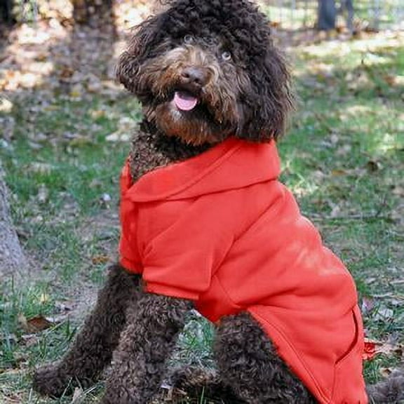 Doggie Design Sport Hoodie Flex-Fit Embroidered Fleece Lined Sweatshirt Red / 4XL