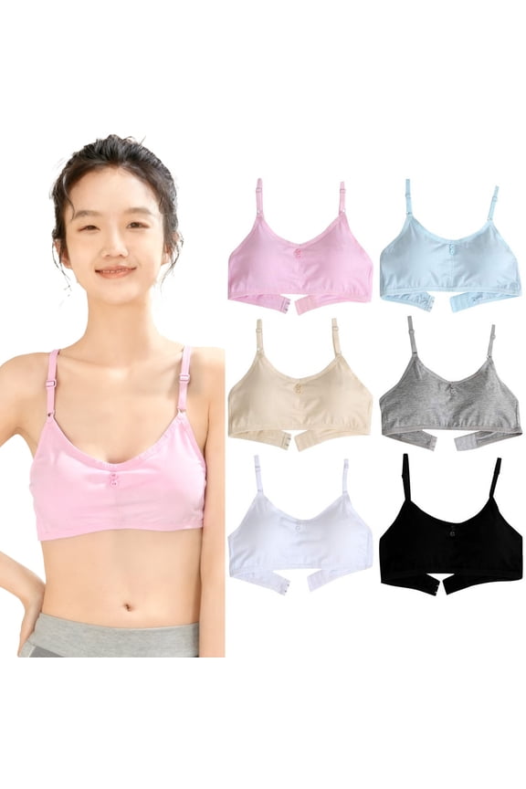Comfort Flex Fit Design for Big Girls Bra, Seamless and Wireless, in an Easy Pull-On Style, with Adjustable Straps to Meet Teen Preferences