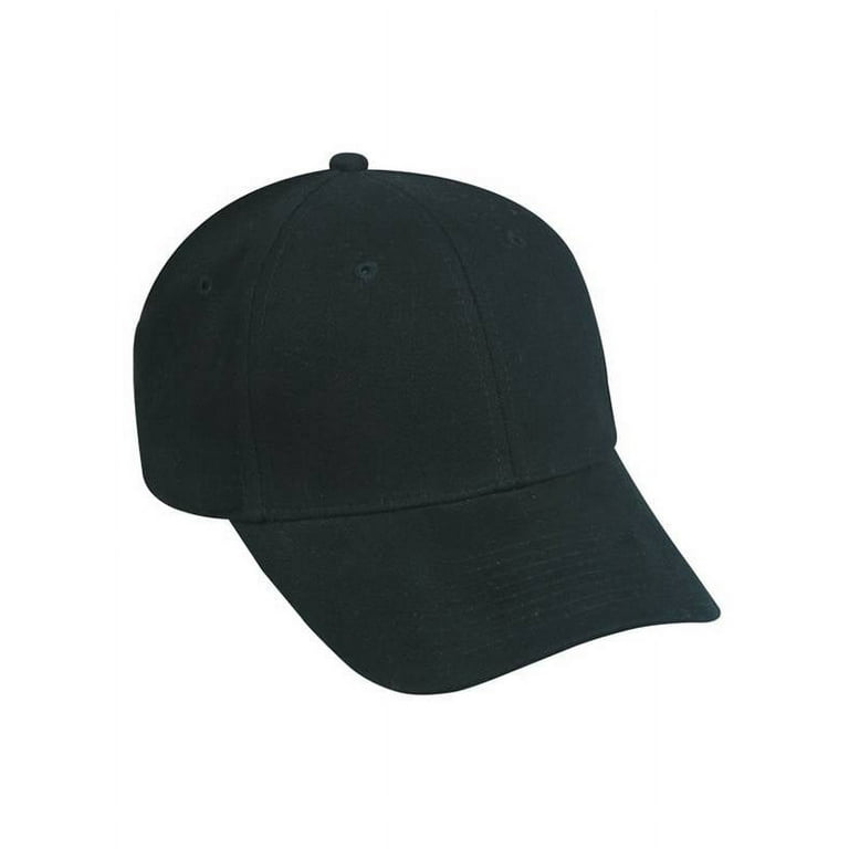 Small-Medium Hat- Flex Baseball Black, Cap Fitted