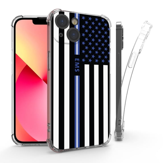 Flex Gel Camera Cover Designed For Apple iPhone 14 6.1" Case Transparent Clear