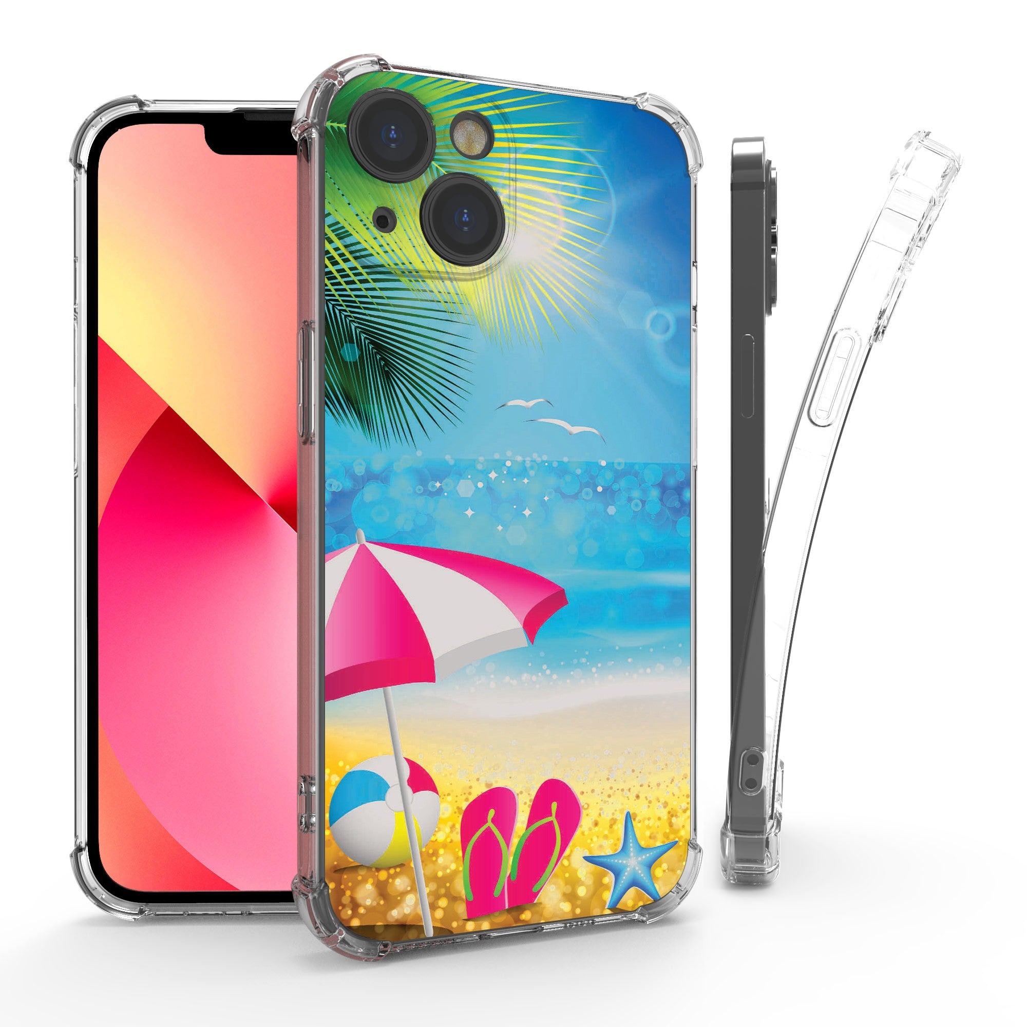 Flex Gel Camera Cover Designed For Apple iPhone 14 6.1