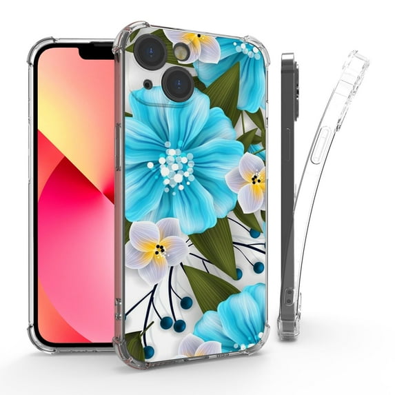 Flex Gel Camera Cover Designed For Apple iPhone 14 6.1" Case Transparent Clear