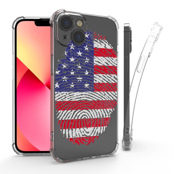 Flex Gel Camera Cover Designed For Apple iPhone 14 6.1" Case Transparent Clear