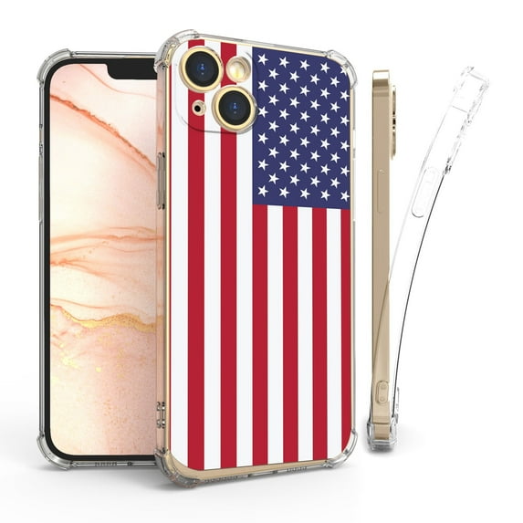 Flex Gel Camera Cover Designed For Apple iPhone 14 Plus 6.7" Case Transparent Clear