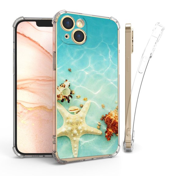 Flex Gel Camera Cover Designed For Apple iPhone 14 Plus 6.7" Case Transparent Clear