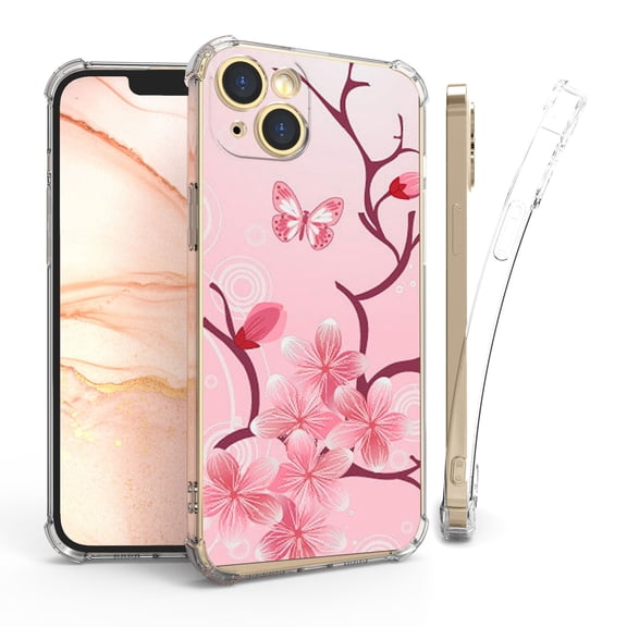 Flex Gel Camera Cover Designed For Apple iPhone 14 Plus 6.7" Case Transparent Clear
