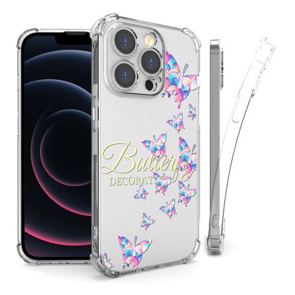 Flex Gel Camera Cover Designed For Apple iPhone 14 Pro 6.1" Case Transparent Clear
