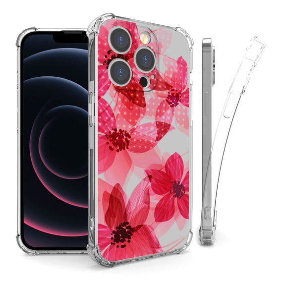 Flex Gel Camera Cover Designed For Apple iPhone 14 Pro 6.1" Case Transparent Clear