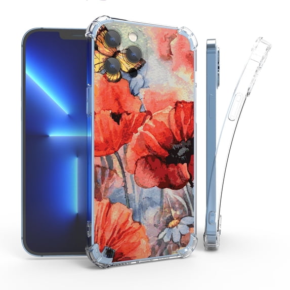 Flex Gel Camera Cover Designed For Apple iPhone 14 Pro Max 6.7" Case Transparent Clear