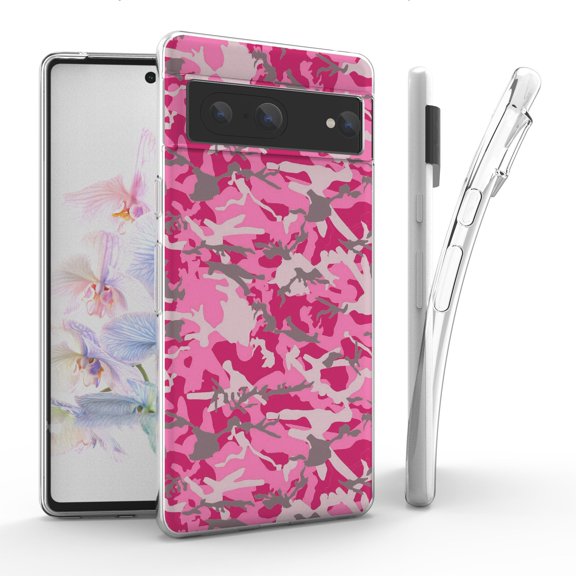 Flex Gel Slim Designed For Google Pixel 7 Case Camo Series