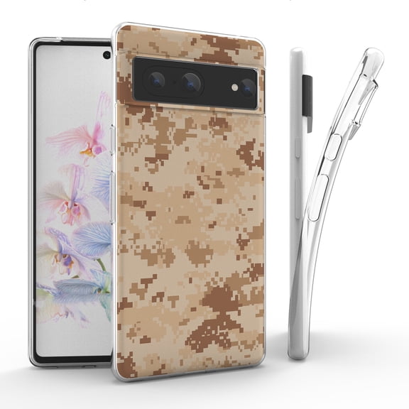 Flex Gel Slim Designed For Google Pixel 7 Case Camo Series