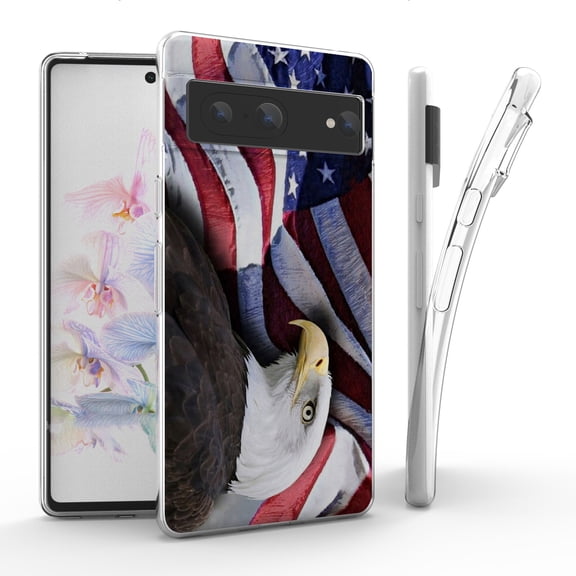 Flex Gel Slim Designed For Google Pixel 7 Case Flag And Mexico State Plates Series