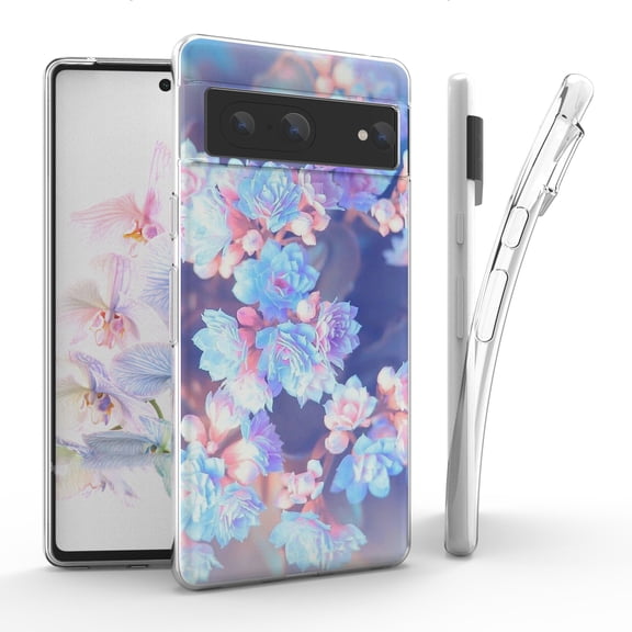 Flex Gel Slim Designed For Google Pixel 7 Case Floral And Plant Series