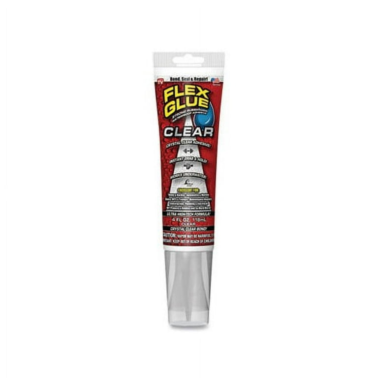 Flex Glue, 4 oz, Dries Clear Flex Glue, 4 oz, Dries Clear