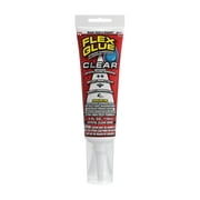 Flex Glue As Seen on TV Strong Rubberized Waterproof Adhesive, 4 oz, Clear