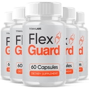 Flex Guard Pills Advanced Joints Support Supplement FlexGuard Capsules 5 Pack