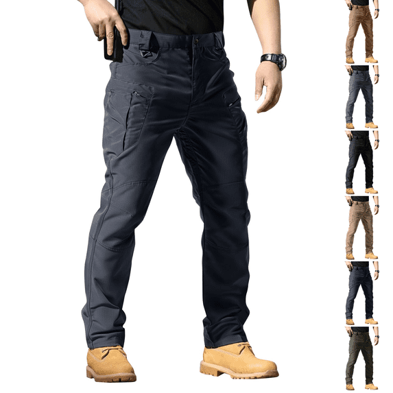 Flex Pants Mens Active Lightweight Stretch Cargo Work Hiking Pants