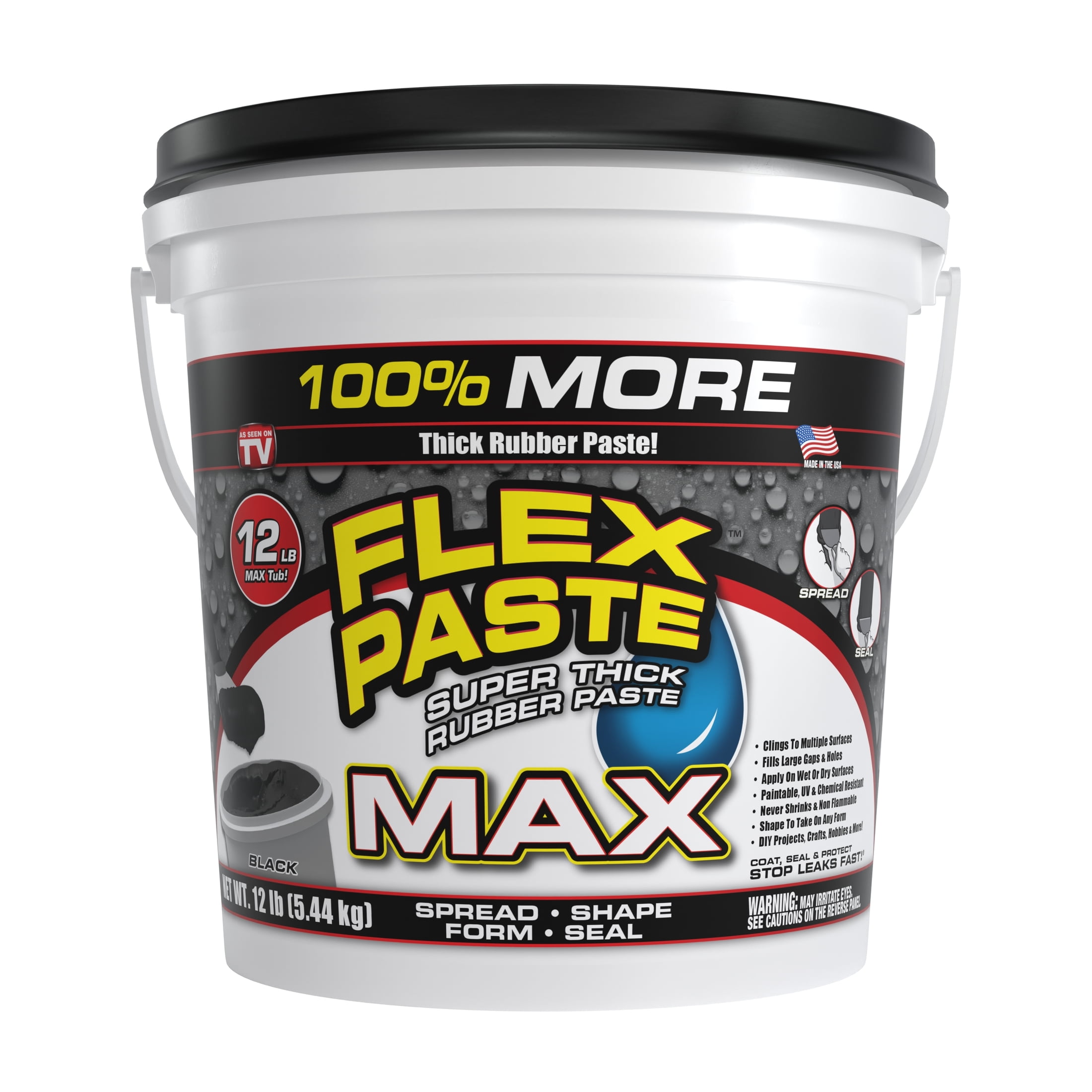 Flex Paste Black MAX 12 lb